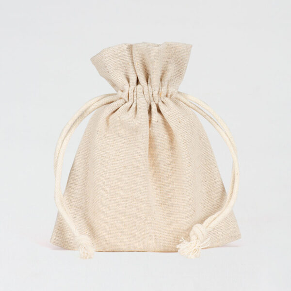 Pochon en tissu Beige