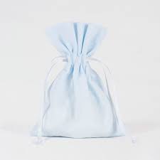 Pochon en tissu Bleu