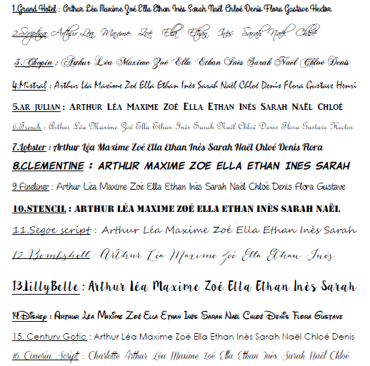 Forfait impression faire-part