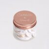 Pot a dragees couvercle rose gold