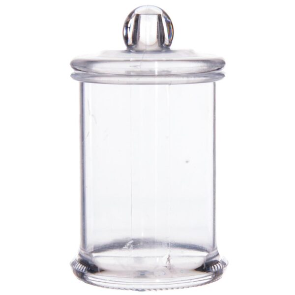 Bocal à dragées avec couvercle - Plexi