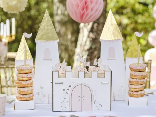 présentoir gâteaux château