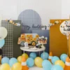 déco anniversaire chantier