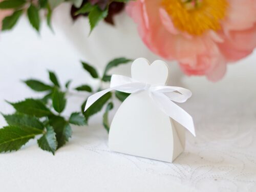 robe de mariee-Boite a dragees