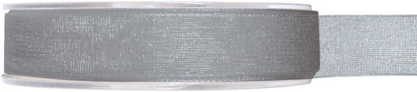 ruban organza gris 7 mm
