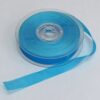 ruban organza turquoise