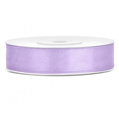 ruban satin parme 12mm