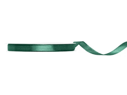 ruban satin vert foncé