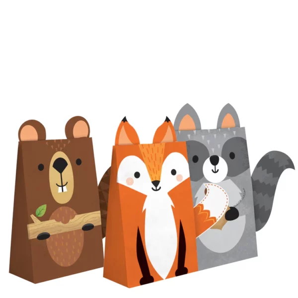 sachet bonbons animaux de la forêt