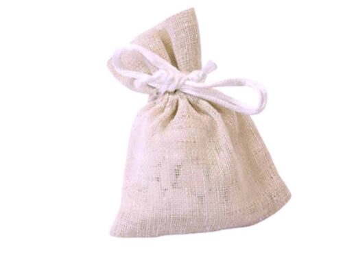 Sac à dragées  en Toile - Nude - Lot de 4