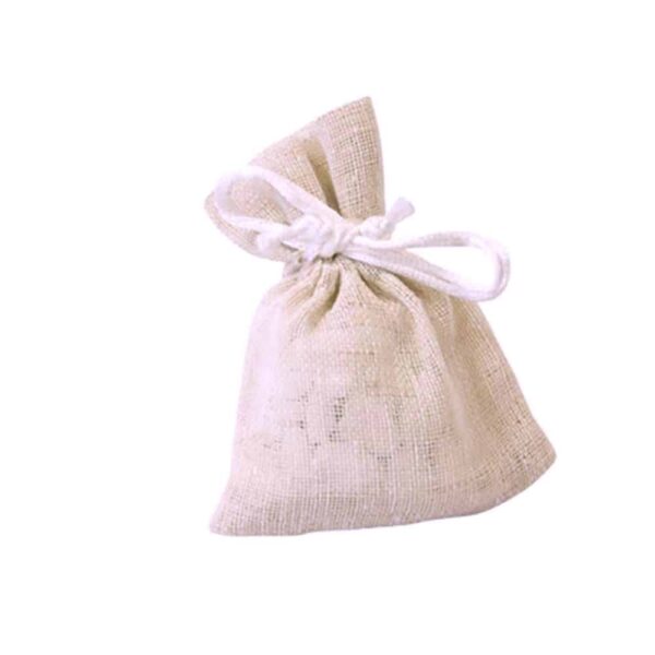 Sac à dragées  en Toile - Nude - Lot de 4