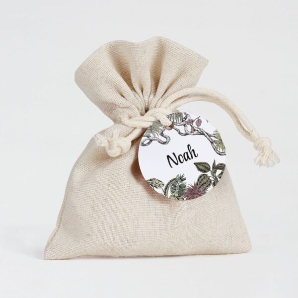 sac a dragees lin beige