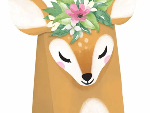 sachet à bonbons biche