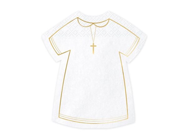 serviette aube communion