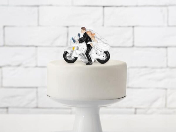 Figurine mariage-Moto