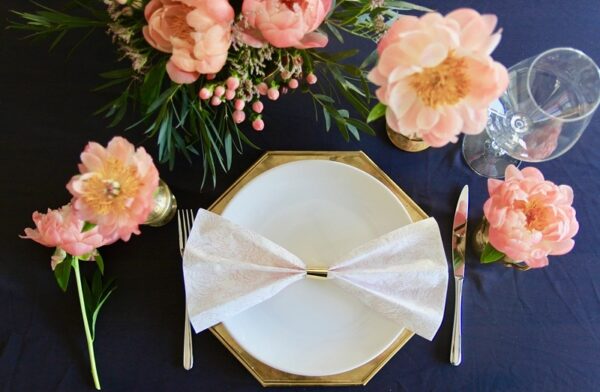 rond de serviette or