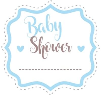 stickers babyshower