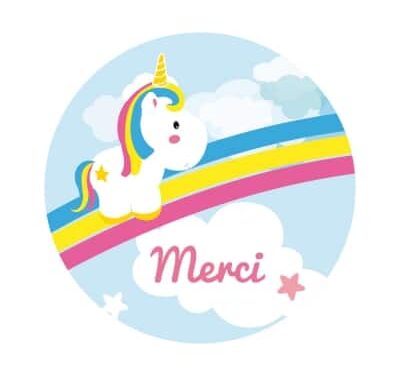 stickers licorne