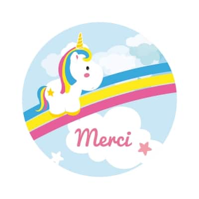 stickers licorne