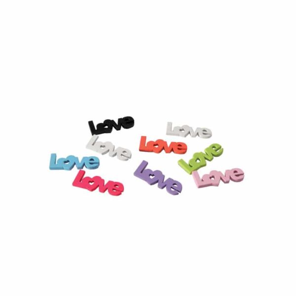 love stickers en bois