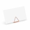 support marque place triangle Rose Gold