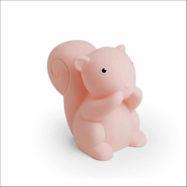 tirelire ecureuil rose