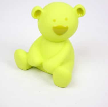 tirelire ourson vert anis