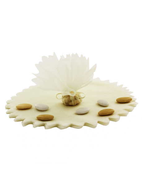 tulle cristal ivoire