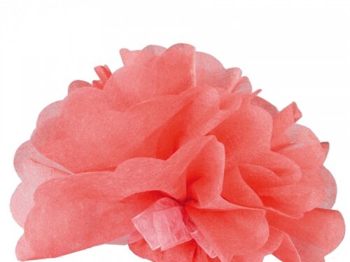 tulle intissé corail