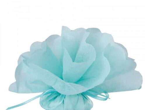 tulle intissé vert d'eau