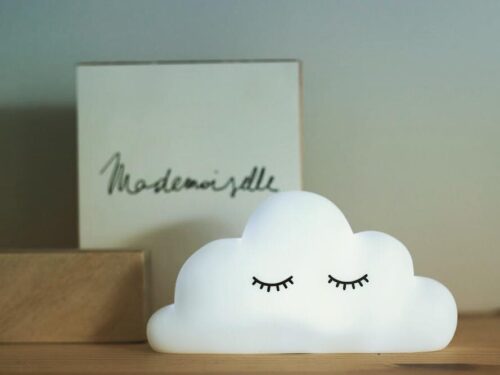 veilleuse nuage blanc